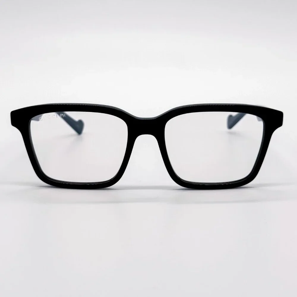 NEW GUCCI EYEGLASSES SQUARE BLACK MEN GUCCI GG0964S 001